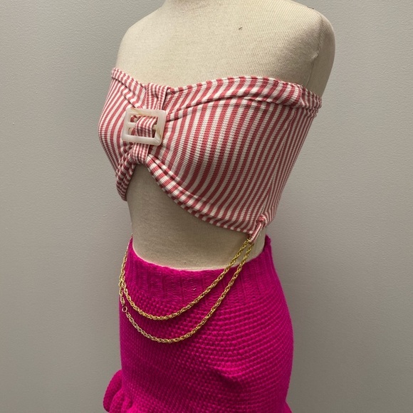 Vertical striped tube top - Picture 4 of 6